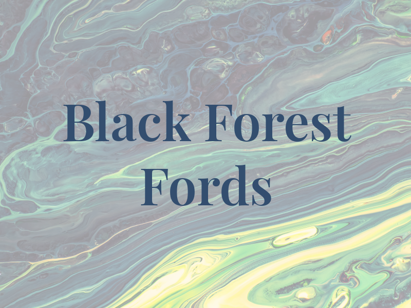 Black Forest Fords