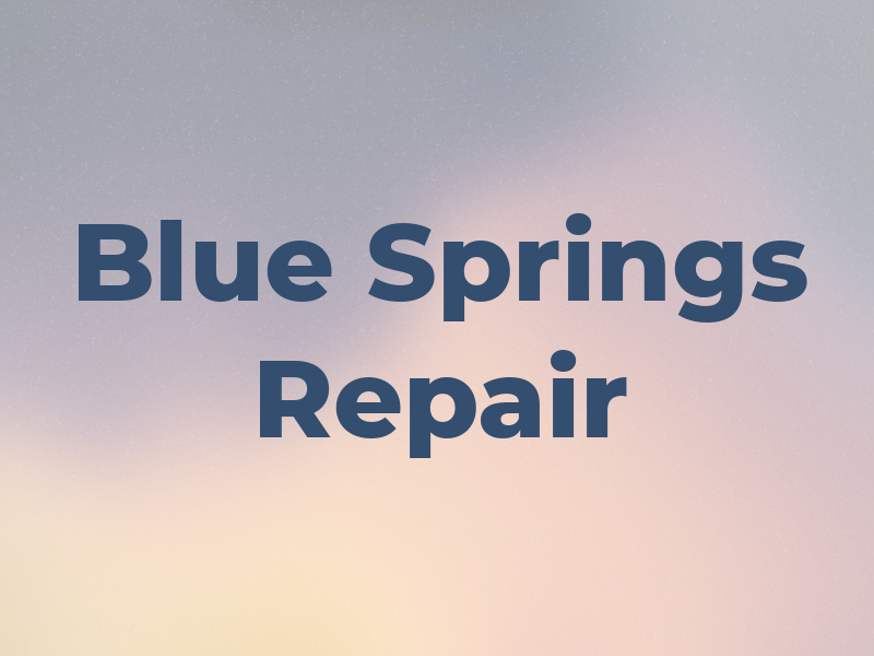 Blue Springs Repair