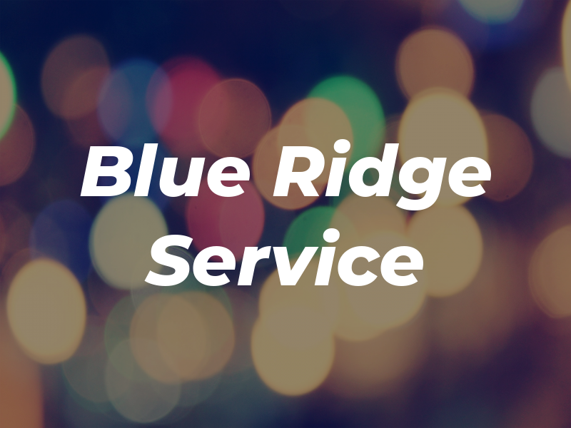 Blue Ridge Service