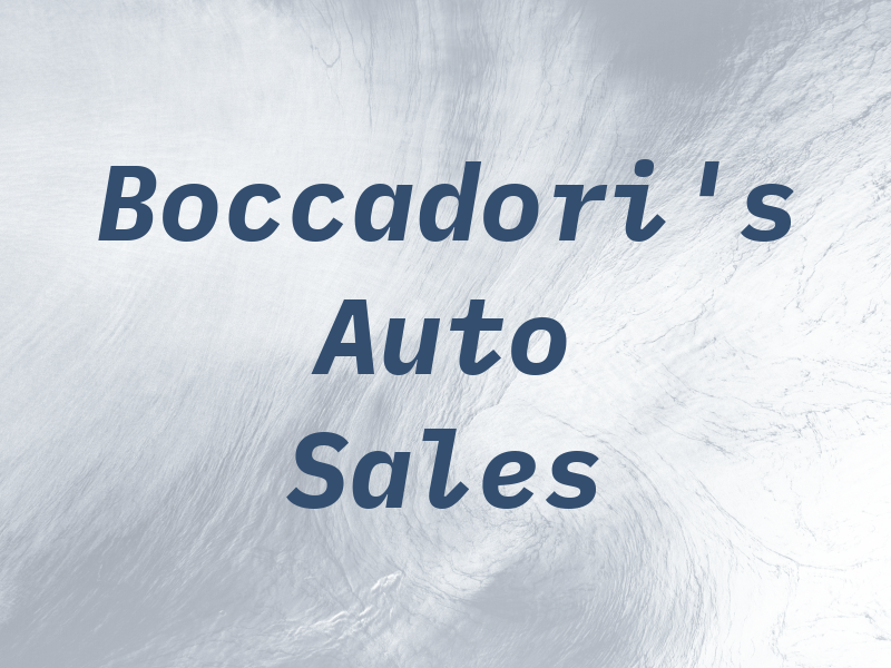 Boccadori's Auto Sales