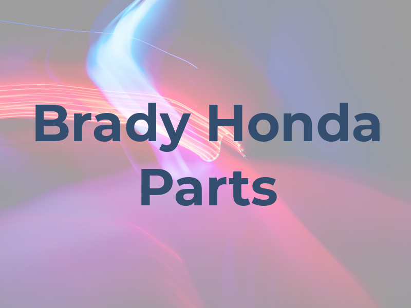 Bob Brady Honda Parts