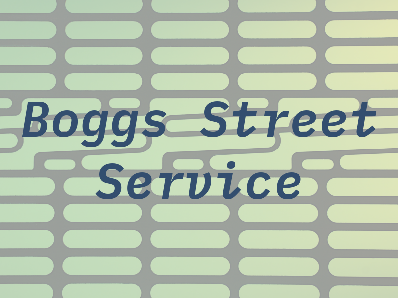 Boggs Street Pro Service