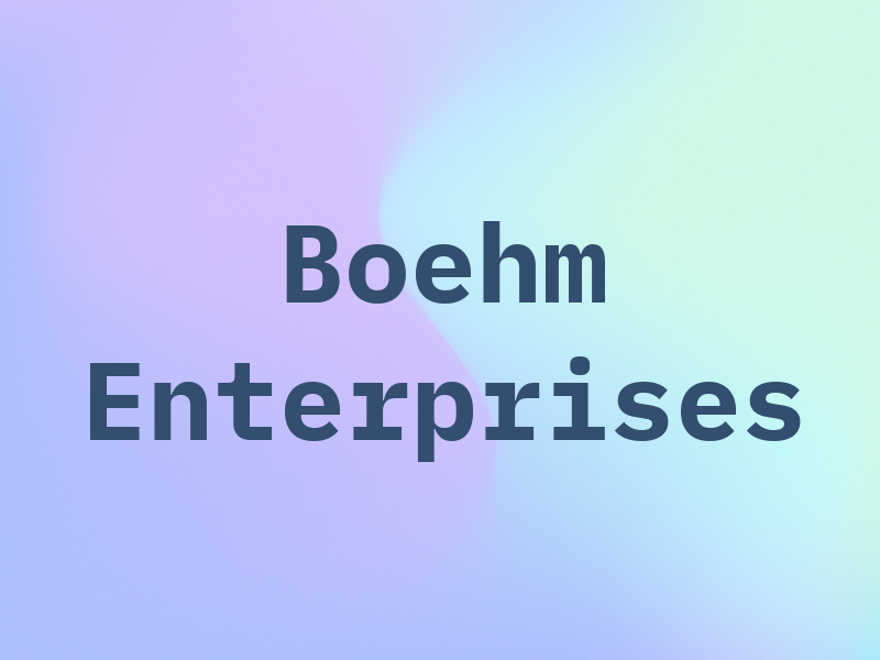 Boehm Enterprises
