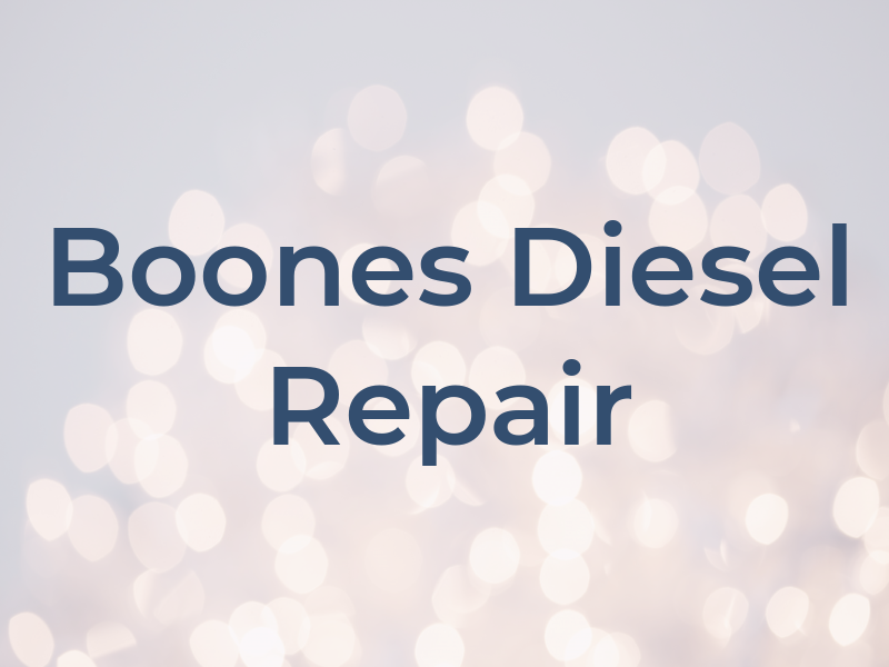 Boones Diesel Repair