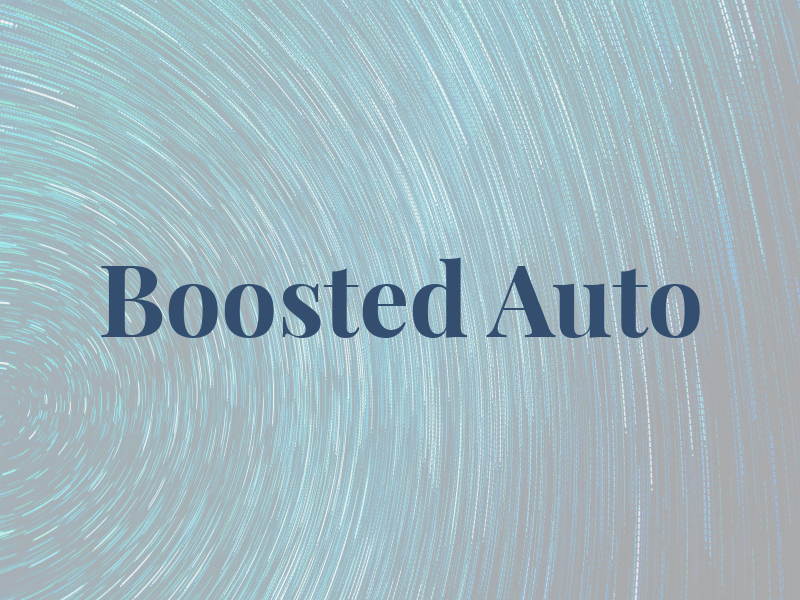 Boosted Auto