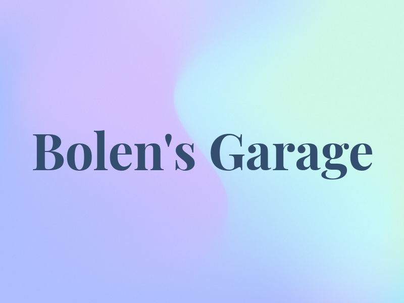 Bolen's Garage
