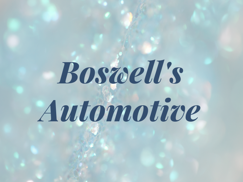 Boswell's Automotive