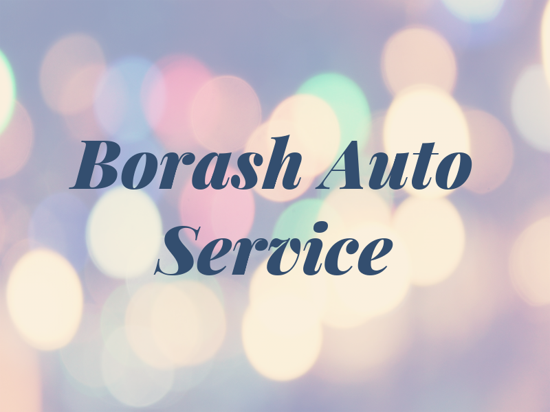 Borash Auto Service