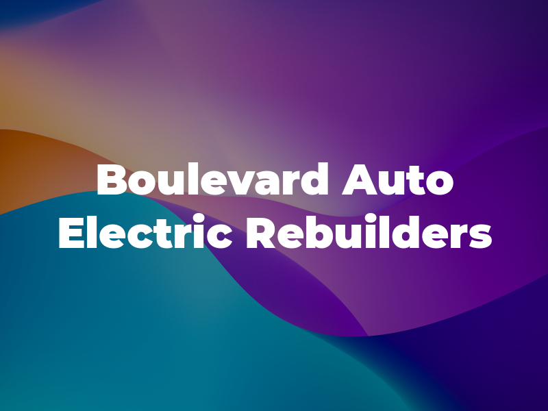 Boulevard Auto Electric Rebuilders