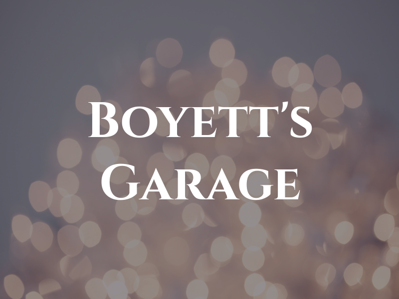 Boyett's Garage