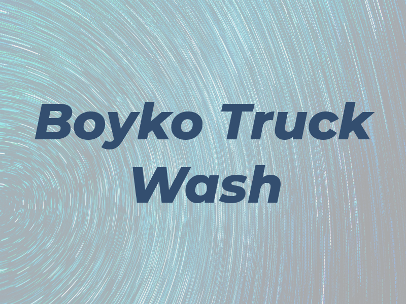 Boyko Truck Wash