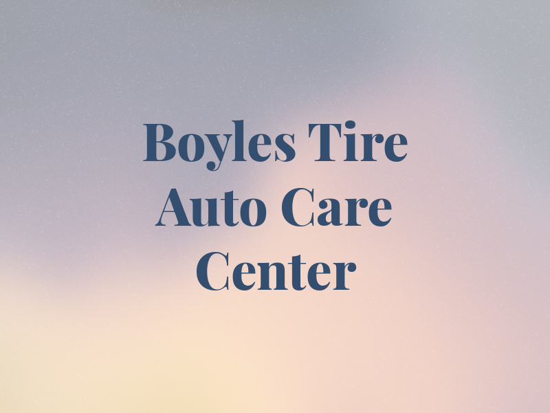 Boyles Tire & Auto Care Center