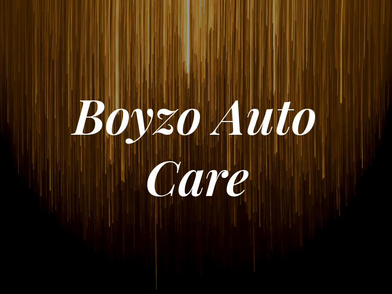 Boyzo Auto Care