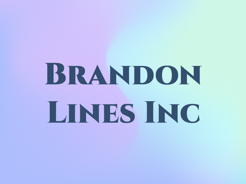 Brandon Lines Inc