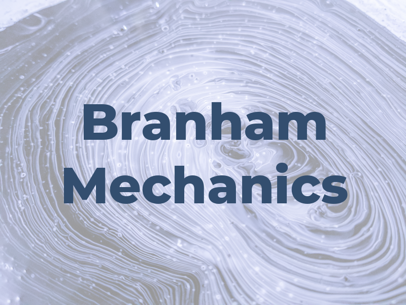 Branham Mechanics