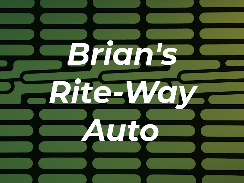 Brian's Rite-Way Auto