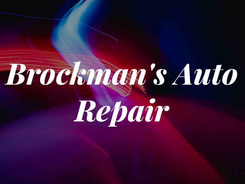 Brockman's Auto Repair