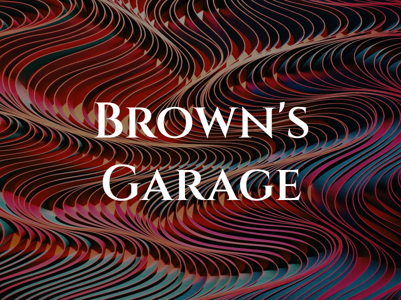 Brown's Garage