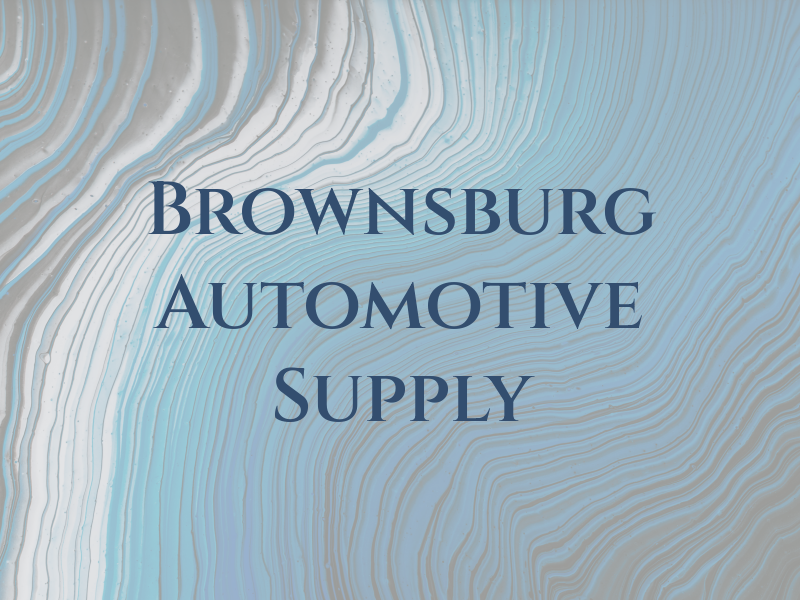 Brownsburg Automotive Supply Crp