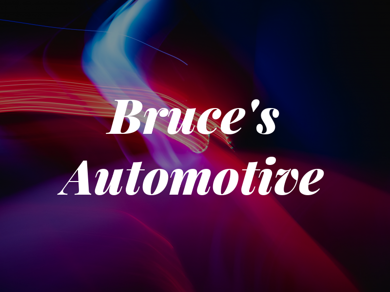 Bruce's Automotive
