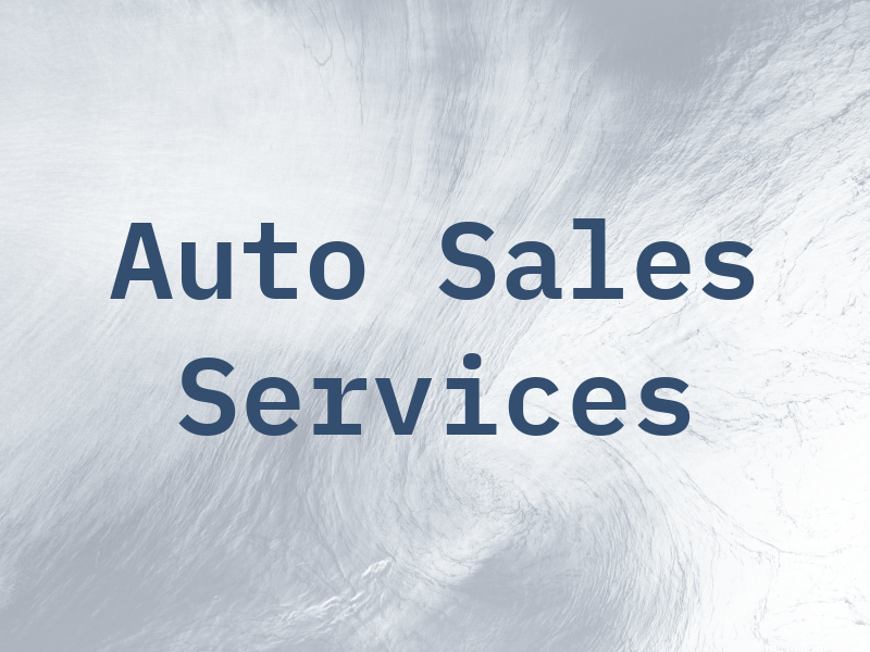 C & G Auto Sales & Services