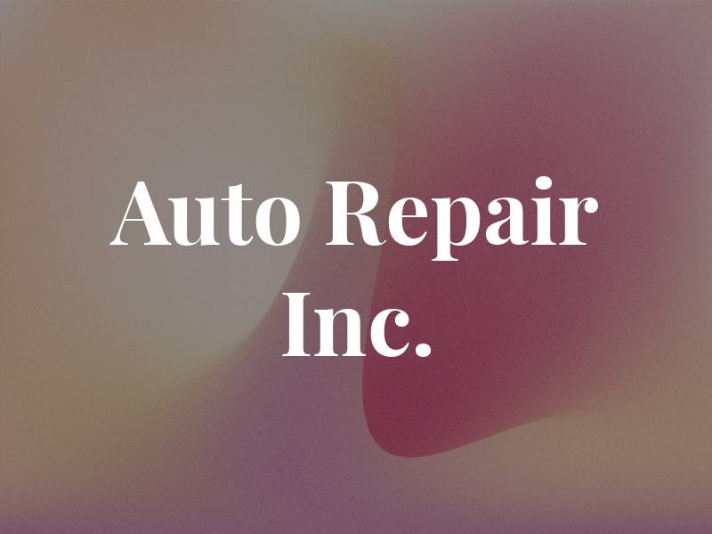 C & J Auto Repair Inc.