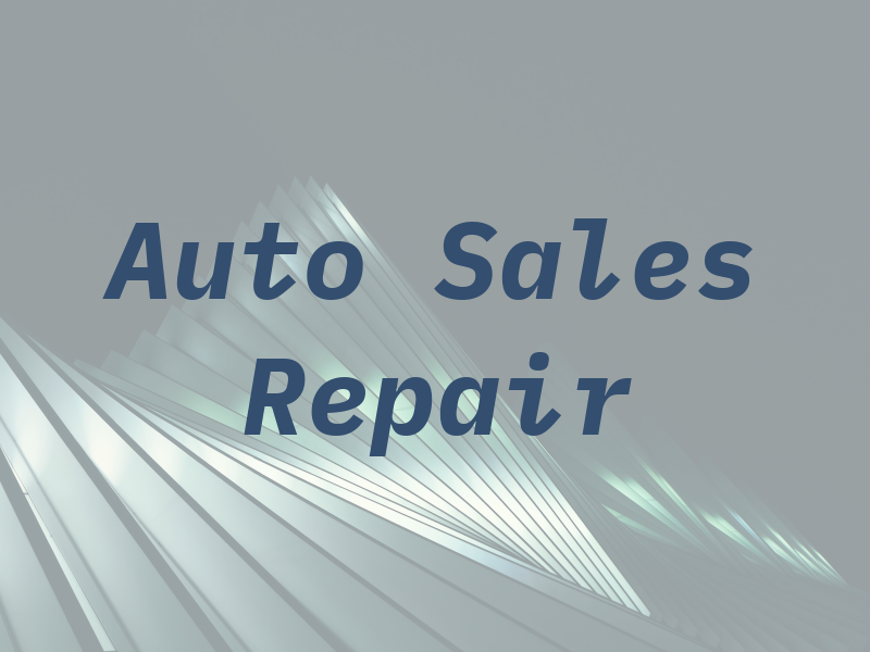 C. J. R. Auto Sales & Repair Inc