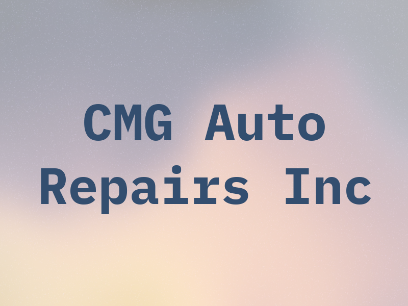 CMG Auto Repairs Inc