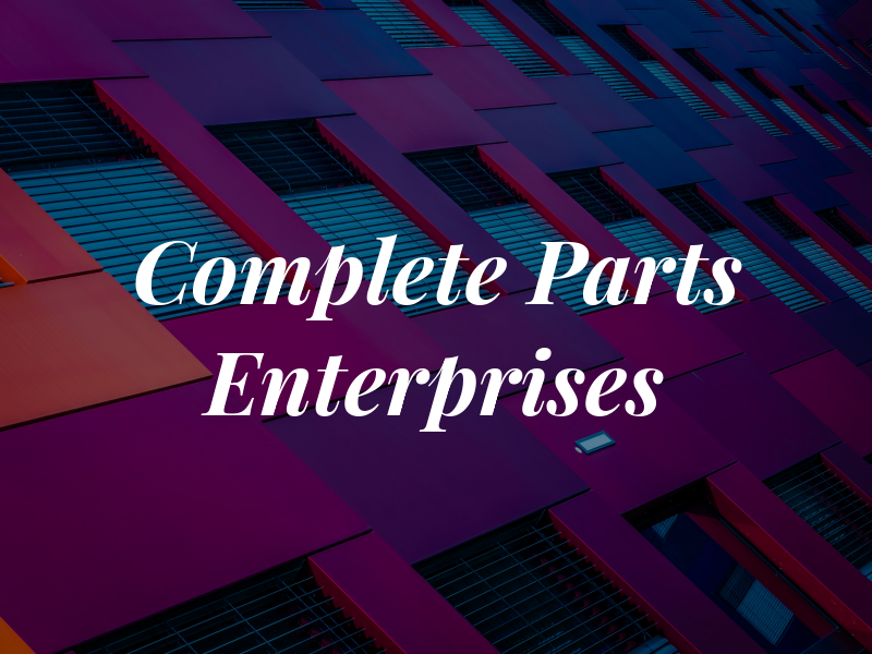 CPI Complete Parts Enterprises