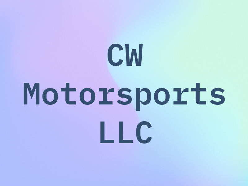 CW Motorsports LLC