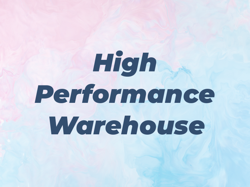 Ca High Performance Warehouse