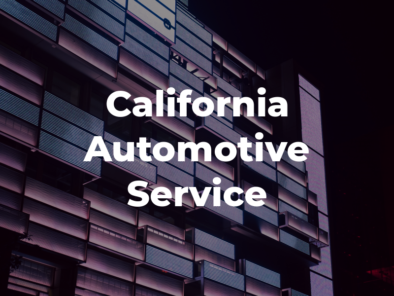 California Automotive Service