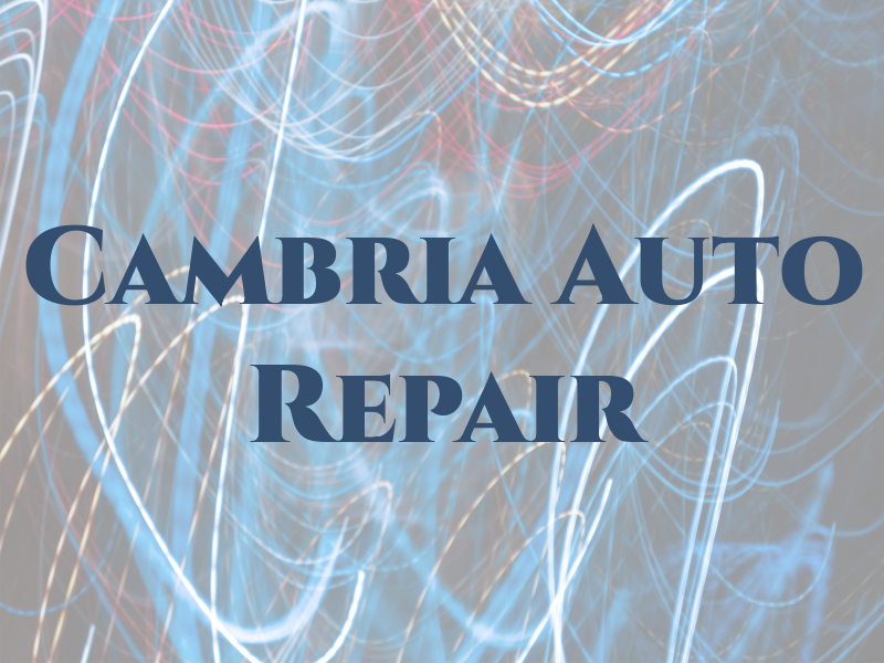 Cambria Auto Repair