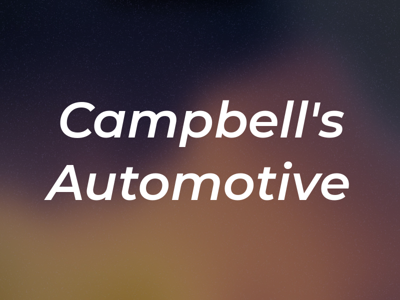 Campbell's Automotive