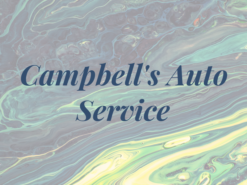 Campbell's Auto Service
