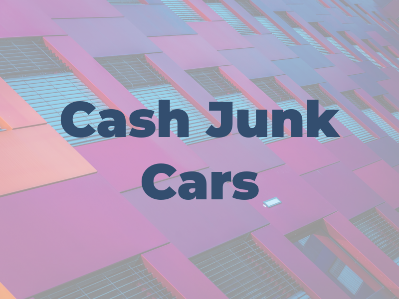 Cash Junk Cars