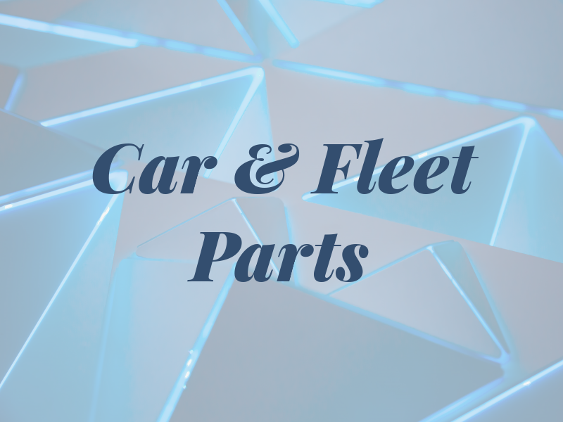 Car & Fleet Parts