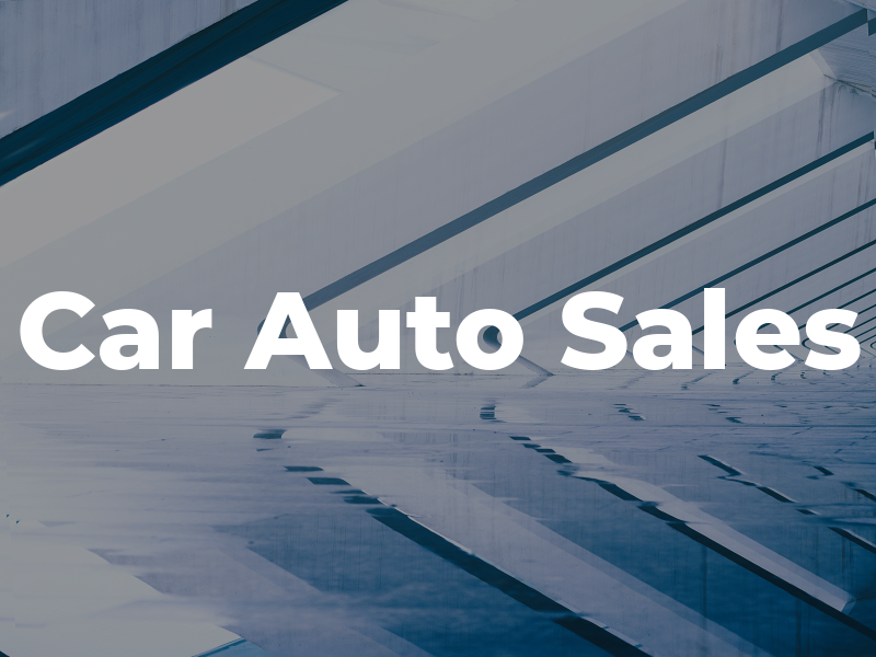 Car Auto Sales