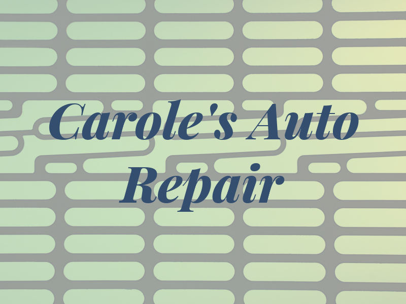 Carole's Auto Repair