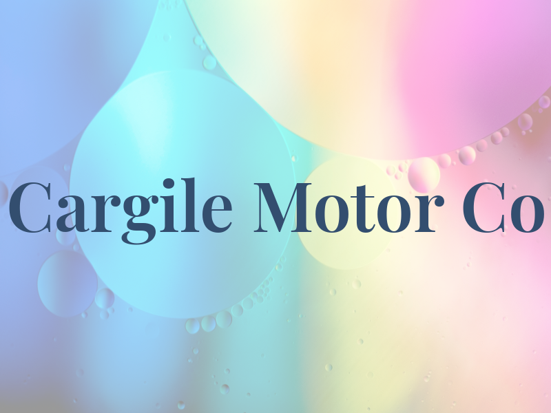 Cargile Motor Co