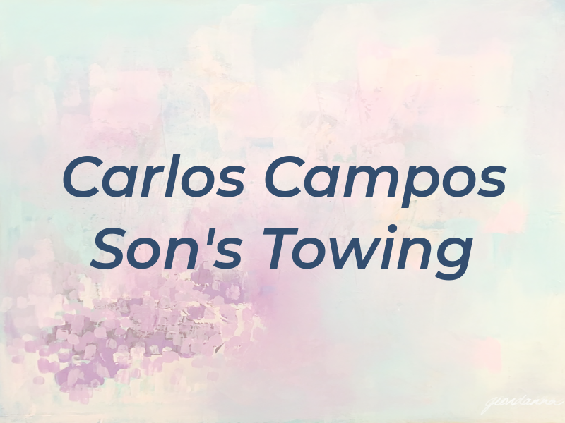 Carlos A Campos & Son's Towing