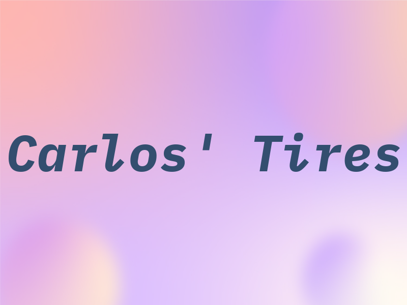 Carlos' Tires