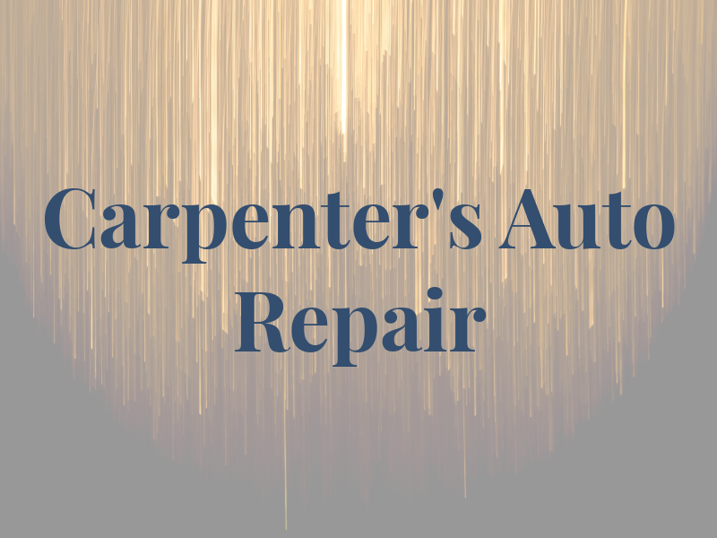Carpenter's Auto Repair Inc