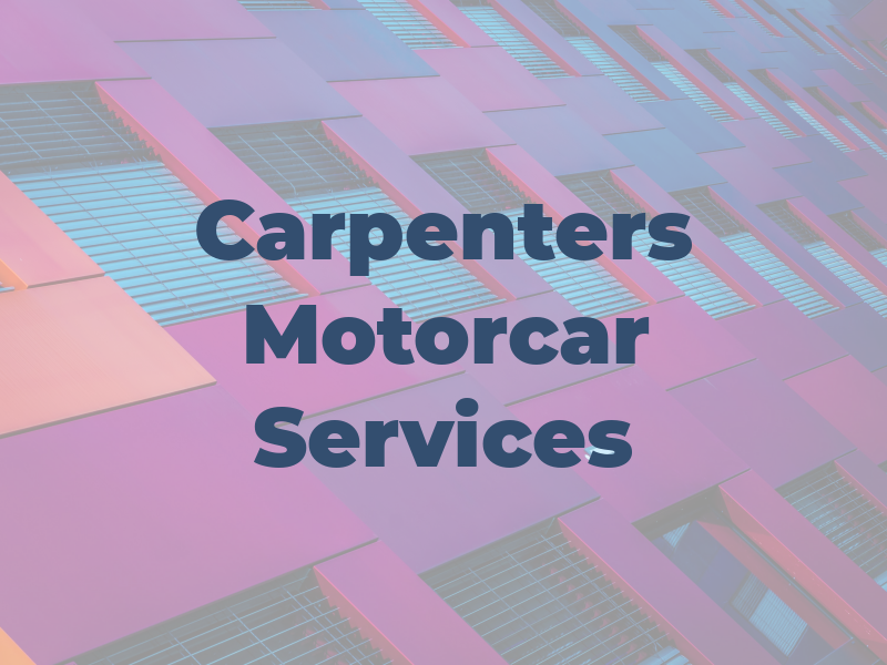 Carpenters Motorcar Services