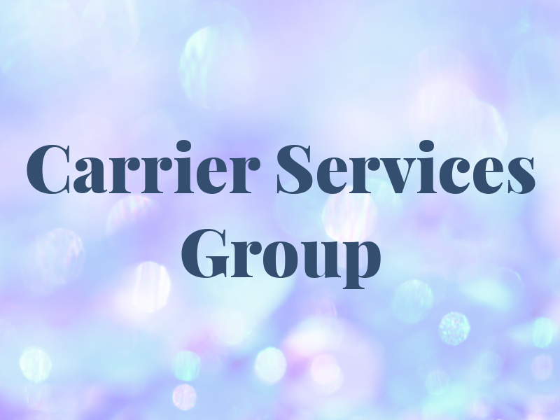 Carrier Services Group LLC