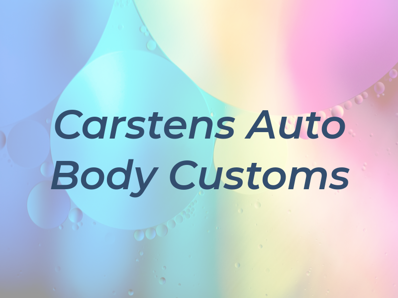 Carstens Auto Body & Customs