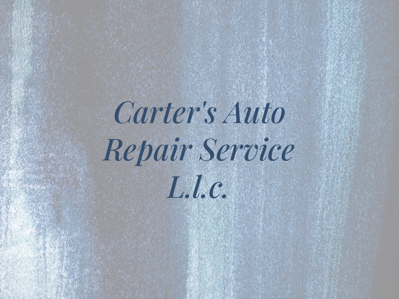 Carter's Auto Repair Service L.l.c.