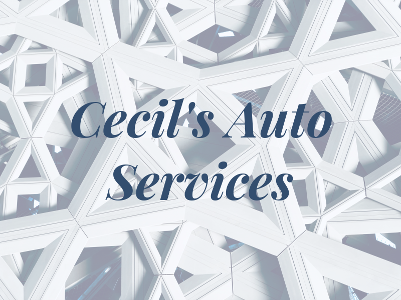 Cecil's Auto Services