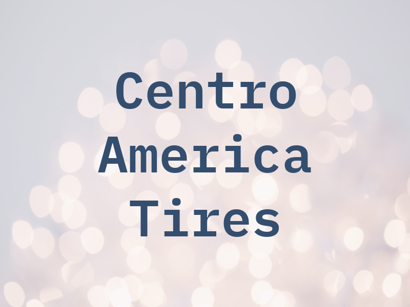 Centro America Tires
