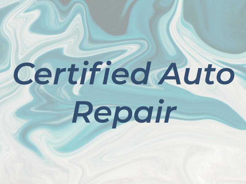 Certified Auto Repair